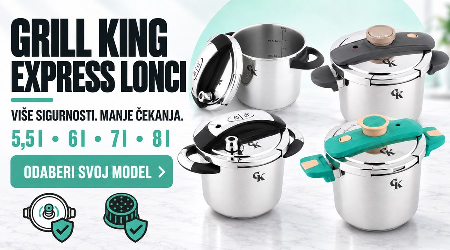 Grill King express lonci – više sigurnosti, manje čekanja
