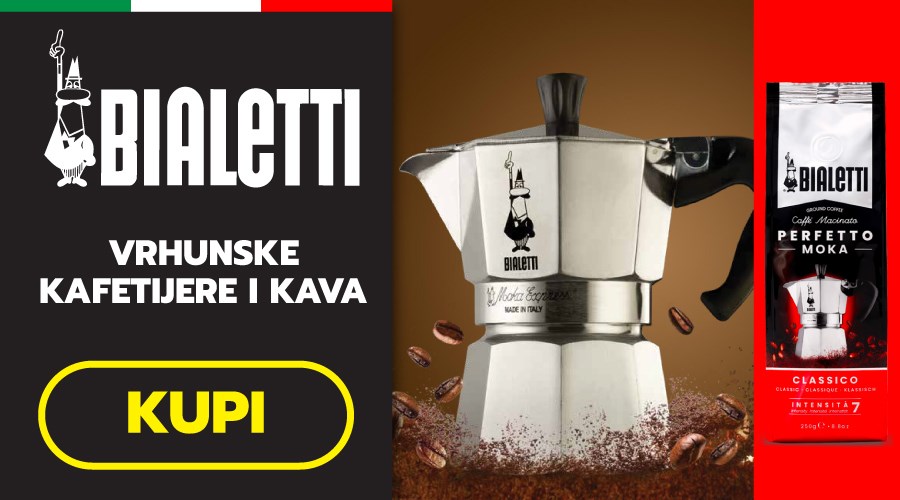 Bialetti – kafetijere, kava i pribor za ljubitelje kave