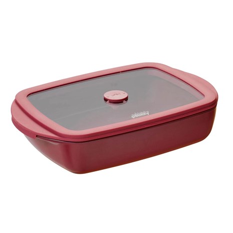 Pebbly Baking Tray stakleni pekač/posuda za spremanje s poklopcem