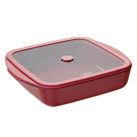 Pebbly Baking Tray stakleni pekač/posuda za spremanje s poklopcem