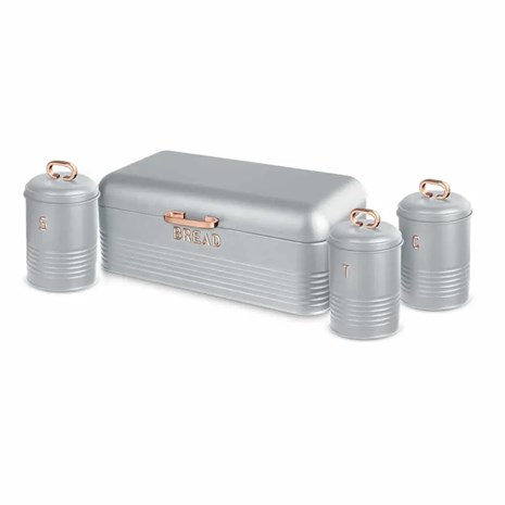 Berlinger Haus Moonlight 4u1 set s kutijom za kruh i 3 spremnika